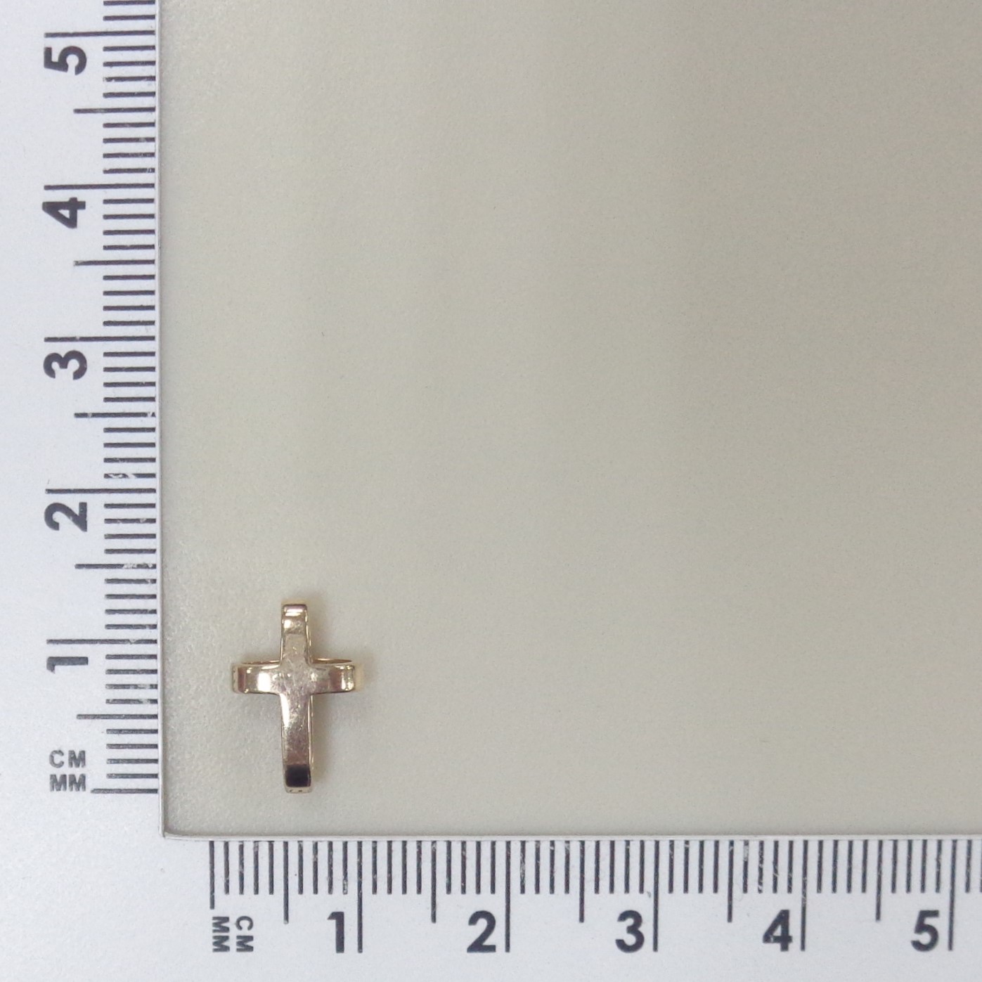 Подвеска-крест из золота